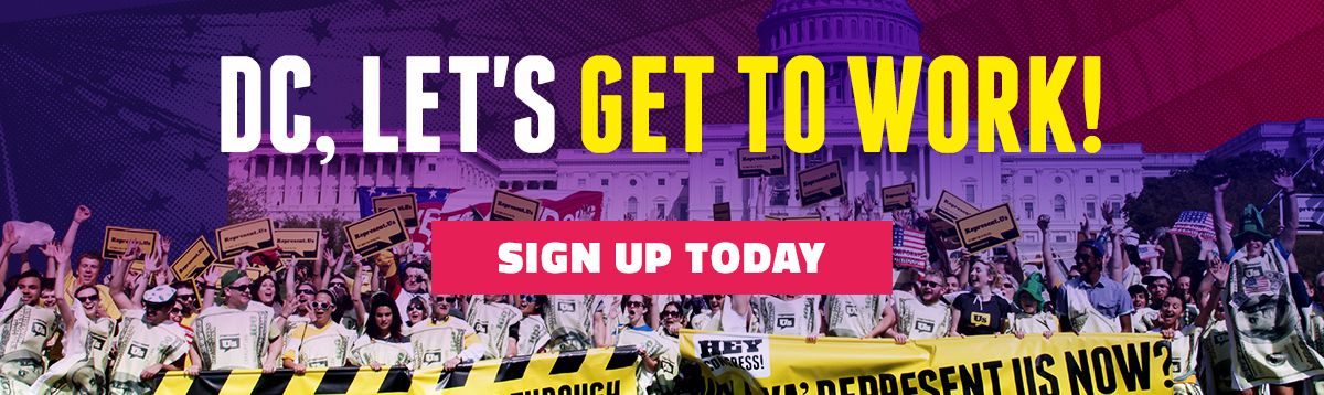 DC, Let's Get to Work! Sign Up Today