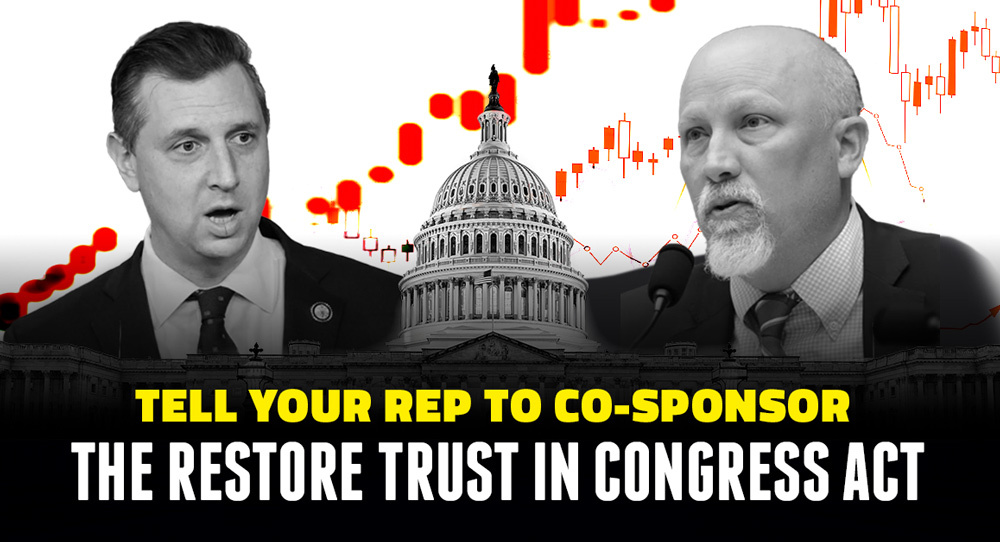Tell Your Rep to Co-Sponosr The Restore Trust in Congress Act