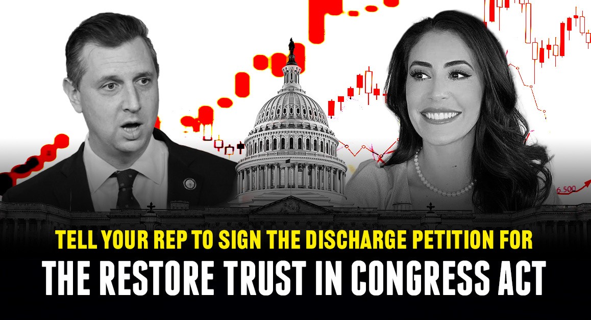 Tell Your Rep to Sign the Discharge Petition for The Restore Trust in Congress Act