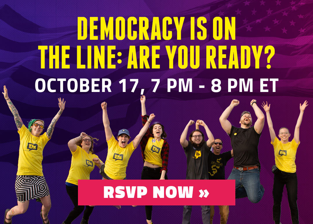 Campaign Strategy Call. October 17 at 7 pm ET. RSVP Now.